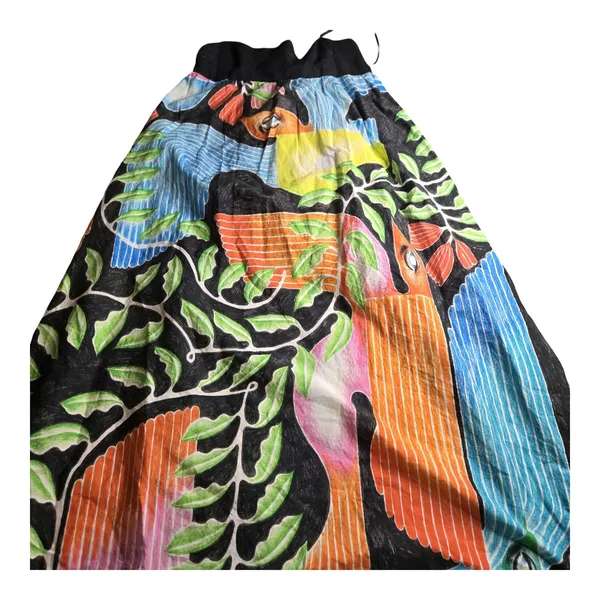 Anthropologie Celandine x Carla Petelski Printed Cotton Midi Dress Size: S - Image 3