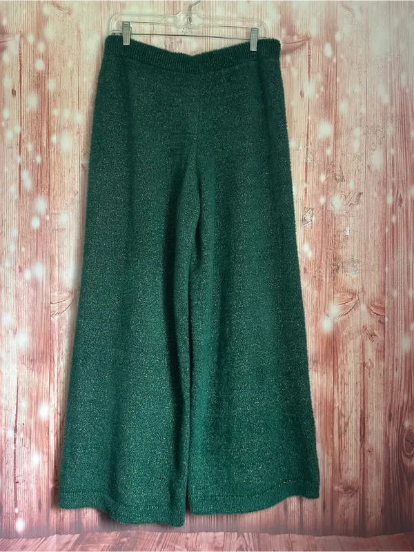 Wicked x Katie Kime Graphic Sweater Pants Emerald Green Elphaba Size XL - Image 11