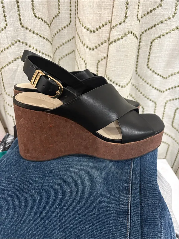 Sanctuary Nouveau Platform Wedge Sandal Size 10 - Image 4