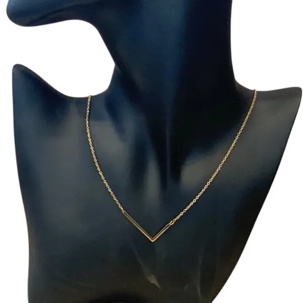 Savvy Cie Jewels 14K Gold Plated Initial Pendant Necklace with Gift Box - Image 6