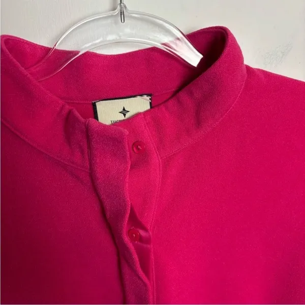 NEW Tuckernuck‎ Fuchsia Stretch Crepe Avery Dress size small - Image 10