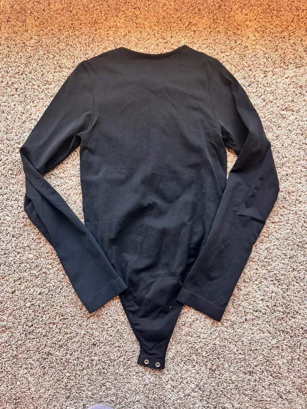 A New Day Black Bodysuit Long Sleeve - Image 3