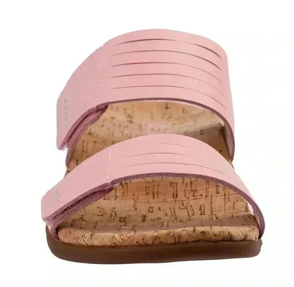 Waco Orthotic Leather Layla Slide~Coral~NEW BOX & BAG!~9.5 - Image 6