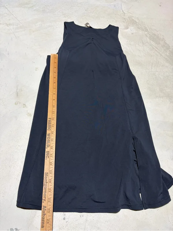 Zella Sleeveless Black tennis Dress built in shorts medium - Image 2