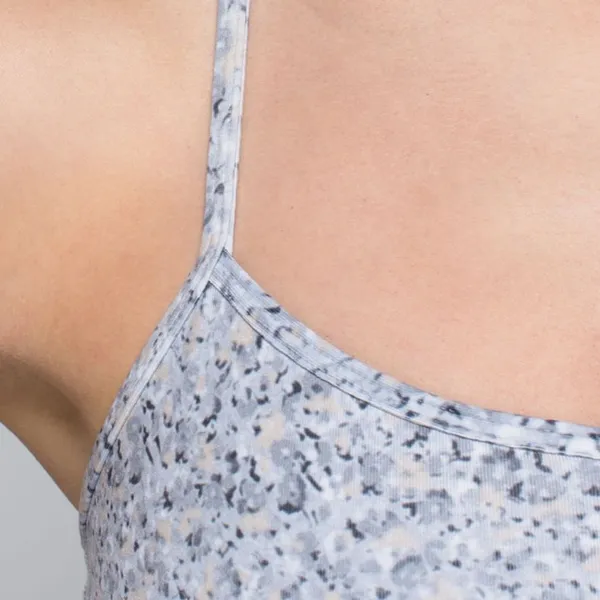 Lululemon Power Y Tank Luon Petite Fleur Silver Spoon - Image 8