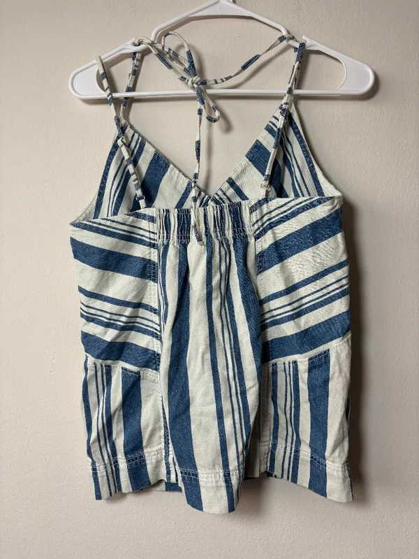 Universal Threads Blue and White Striped Top - Size Small - Image 2