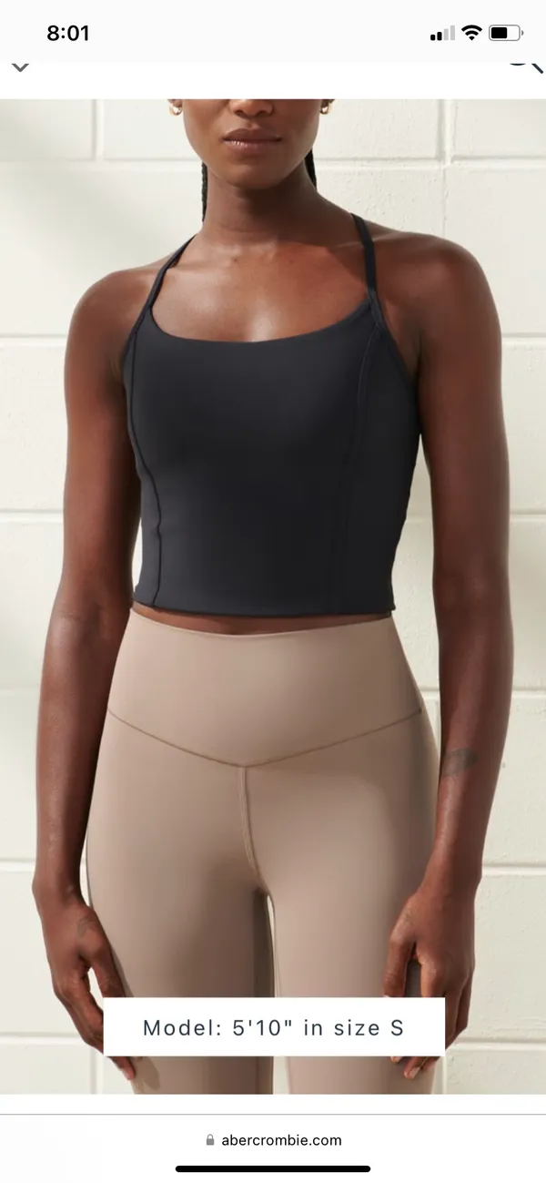 Abercrombie Studio Soft Workout Tank  - Image 2