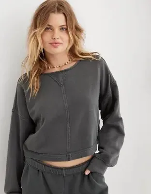 Cropped Crewneck - Image 5