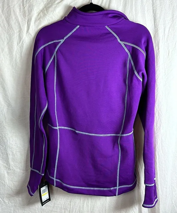 Avalanche Outdoor Women's Quarter Zip Pullover Purple Size Medium - Image 9
