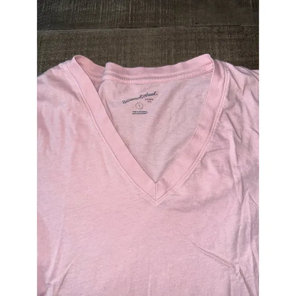 Universal Thread Women's Light Pink Short Sleeve Tee Size Small‎ - Image 2