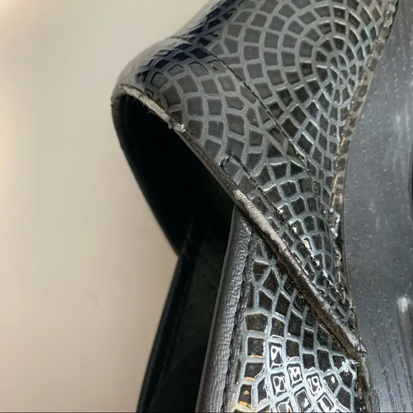 Dansko Professional Black‎ Gunmetal Metallic Womens Clog Work Shoe 39 8.5 - Image 12