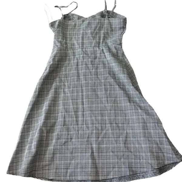 👗✨REVOLVE Sample Lace-Up Plaid‎ Midi Dress Size S✨👗 - Image 3