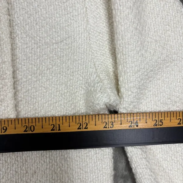Primark Cream Oversized Shacket Shirt Jacket Textured Cozy‎ Minimalist Casual 10 - Image 5