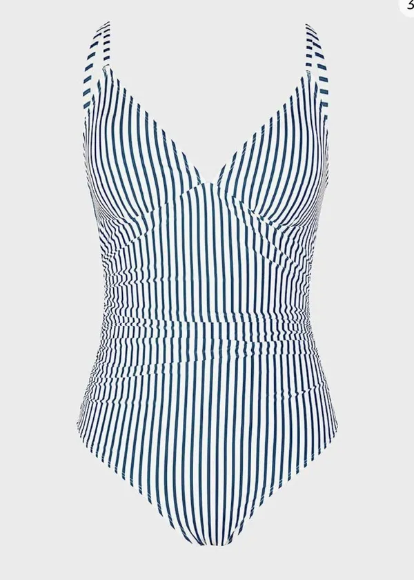 Cupshe Women's One Piece Swimsuit Tummy Control V Ne - Image 4
