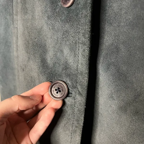 Vintage Coach 100% Suede Leather Jacket – Y2K Era - Image 6