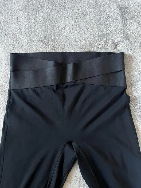Le Ore crossover Leggings Black Size XS - Image 3