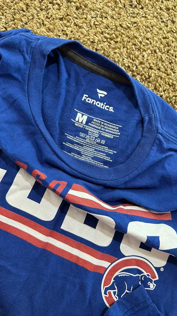 Fanatics Chicago Cubs Tshirt - Image 2