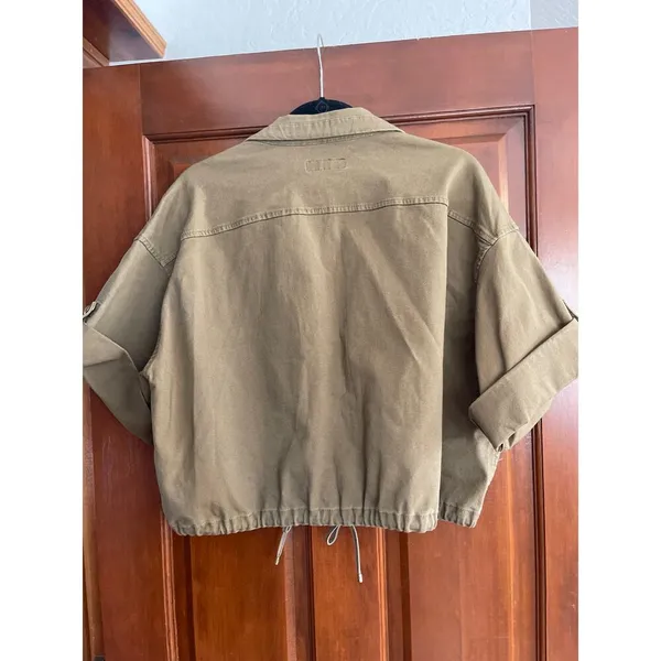Lauren Ralph Lauren Vondra Twill cropped jacket size 14 - Image 8