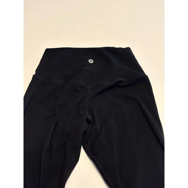 Lululemon Align High-Rise Leggings Women 2 Black 24" Inseam Nulu Soft Activewear - Image 4