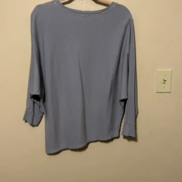 Monrow Ribbed Asymmetric Dolman Sweater‎ Size XS - Image 9