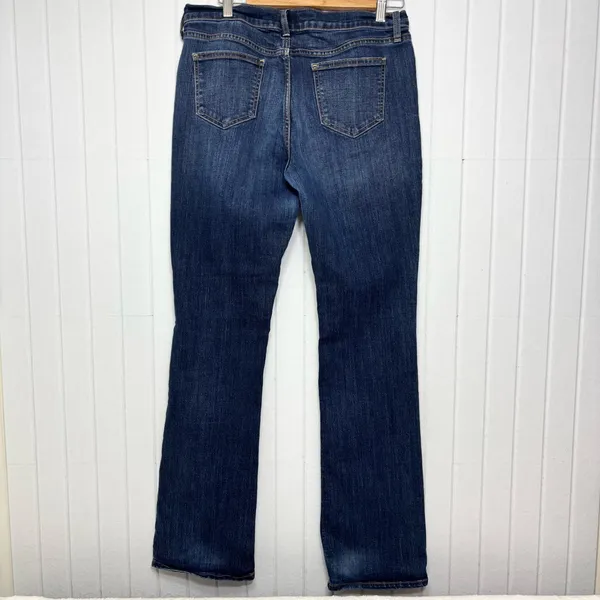 Old Navy Sweet Heart Women's‎ Dark Blue Straight leg Jeans size 10 - Image 3