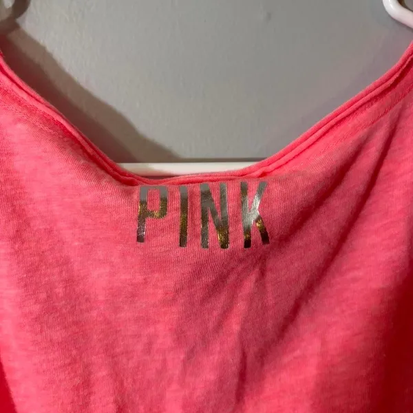 2000s Y2K Victoria's secret Pink glitter‎ top - Image 4