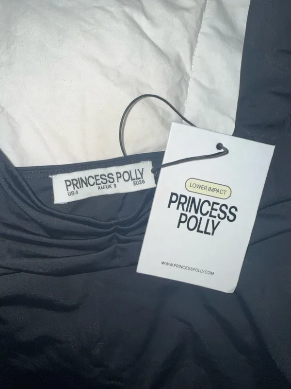 Princess Polly Black Tank Top - Image 2