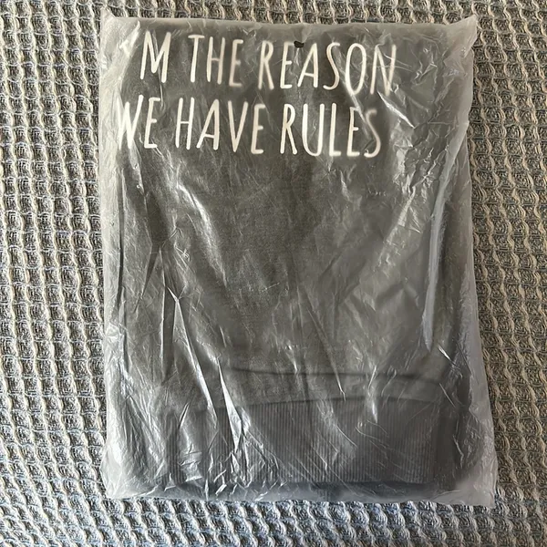 NWT Middle Sister Graphic Sweatshirt Gray Size M - Image 2