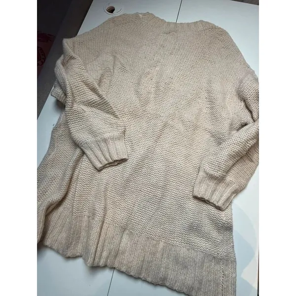 Aerie Wool blend knit chunky oversized sweater - Image 4