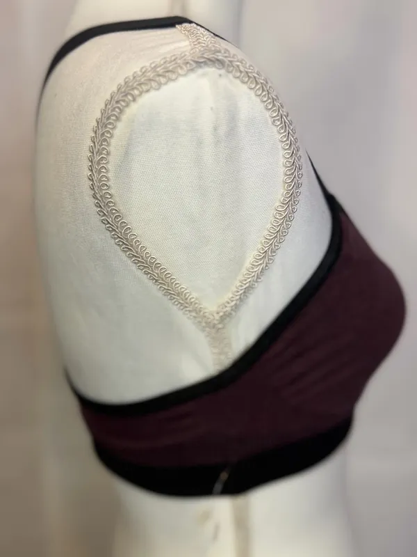 lululemon athletica Plum and Black Support Bralette - Image 5