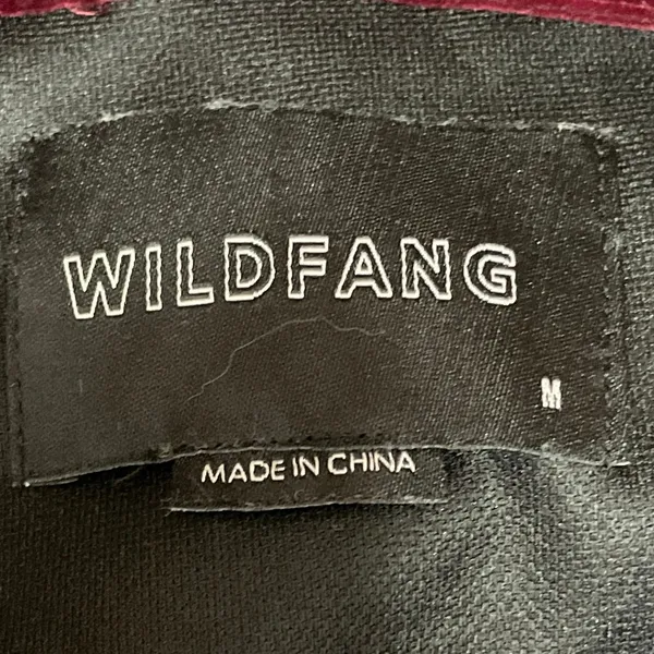 Wildfang Maroon Red Velvet Velour Sleeveless Camisole Wide Leg Romper Jumpsuit M - Image 4