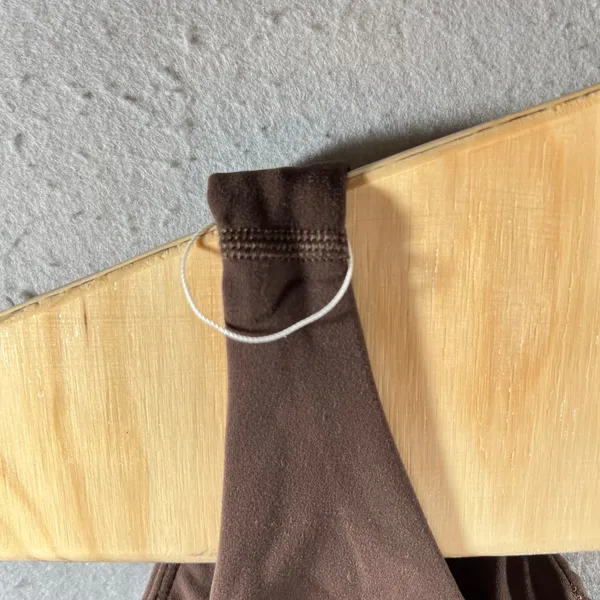 978 | NWOT Lululemon One-Shoulder Yoga Sports Bra Java Brown‎ Womens 8 - Image 3