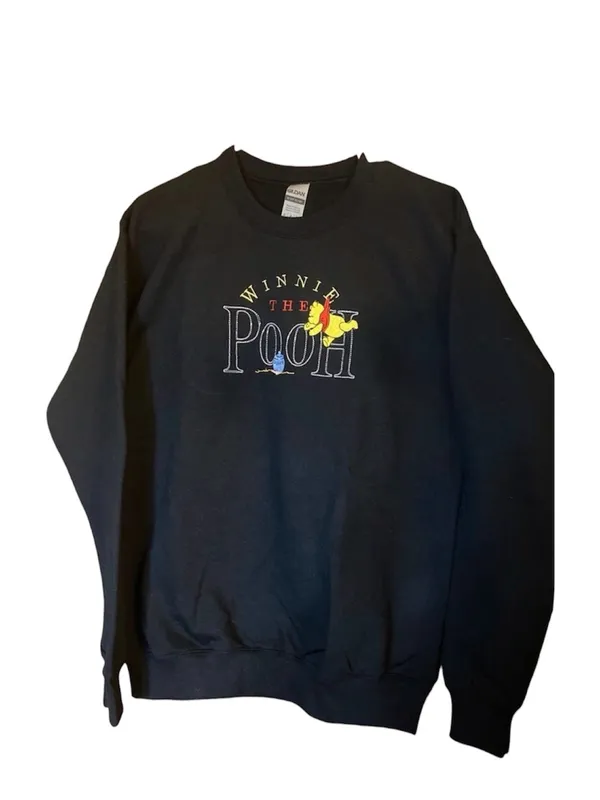 Gildan Winnie the Pooh Embroidered Graphic Sweatshirt - NWOT - Image 3