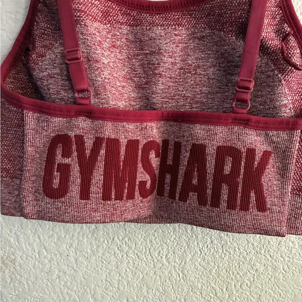 Gymshark Burgandy Flex High Waisted Burgandy Workout Activewear Set XS - Image 13