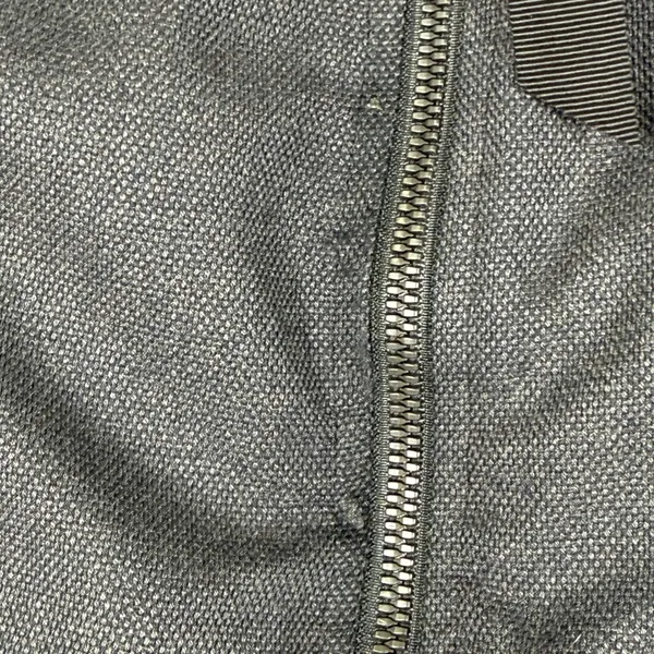 Lululemon Mixed Media Bomber Jacket Black Gray Full Zip Athleisure Womens est 6‎ - Image 8