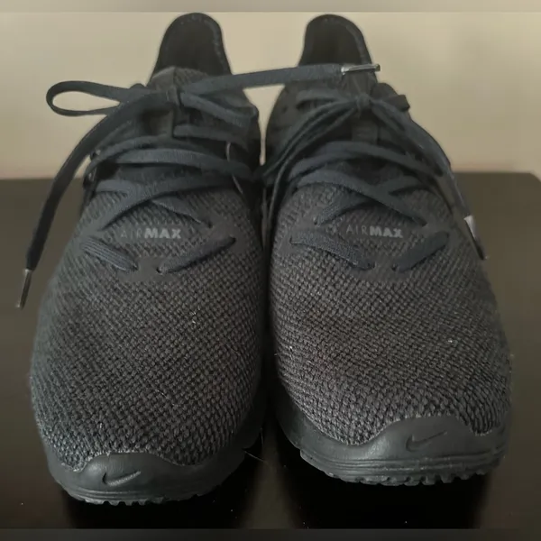 Nike Air Max Sequent 3 Grayish Black Running Sneakers - Image 5