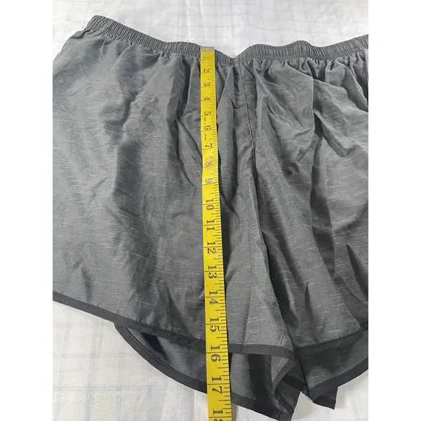 Nike Women’s Plus Size 1X Running Shorts - Gray Heather Dri-FIT Athletic - NW - Image 3