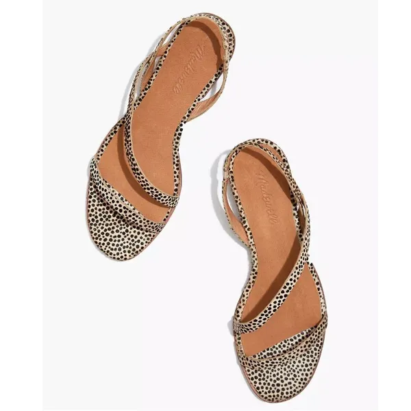 ‎Madewell Dalmatian animal print sandals - Image 2