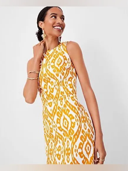 NWT Ann Taylor Sleeveless Midi Dress Size 2 - Image 2