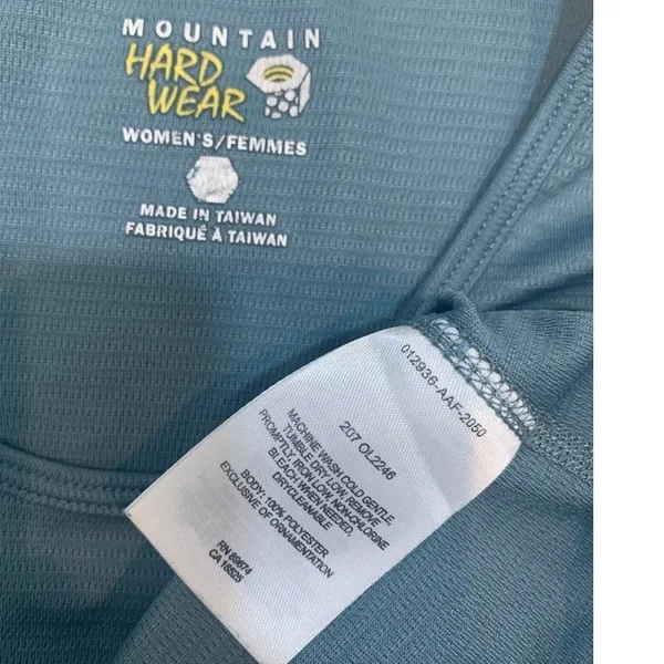 Mountain Hardwear medium Marin Wicked active hiking shirt TLS1 3372 - Image 3
