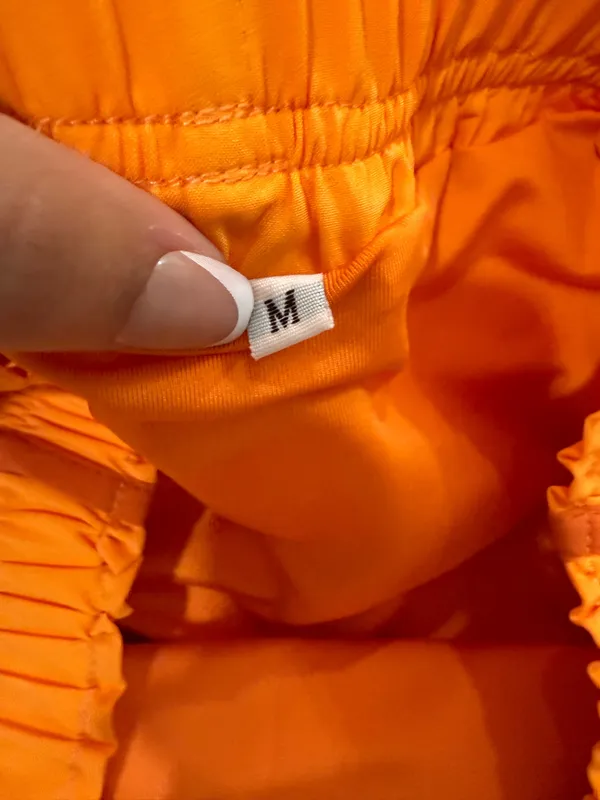 Amazon athletic shorts Orange Size M - Image 5