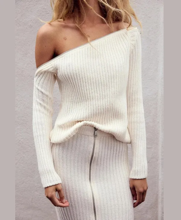 ZARA Zipper Sweater - Image 2