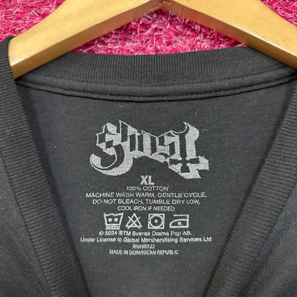Ghost Papa Emeritus black Tee XL - Image 4