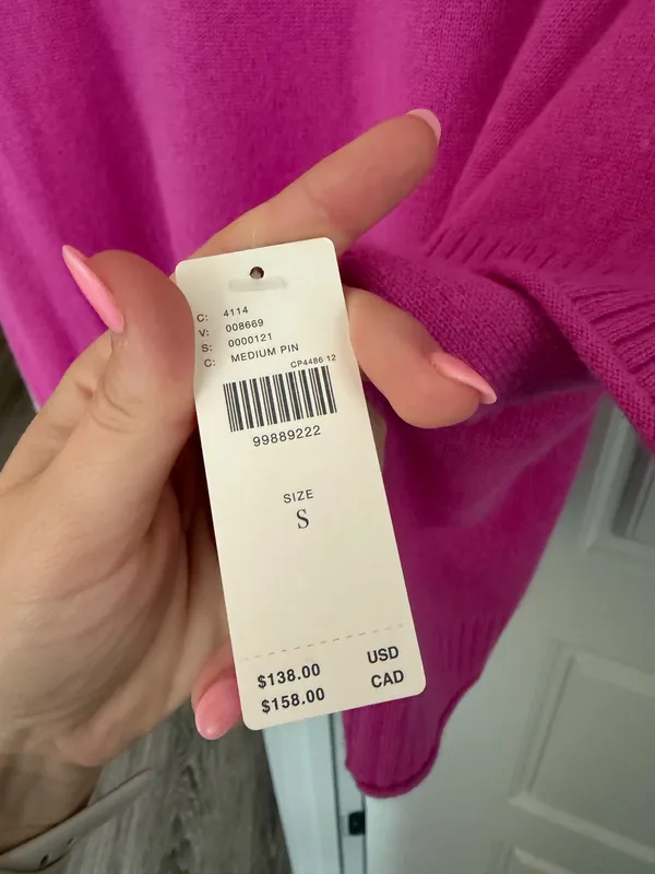By Anthropologie Goldie 100% Cashmere Sweater - Image 6