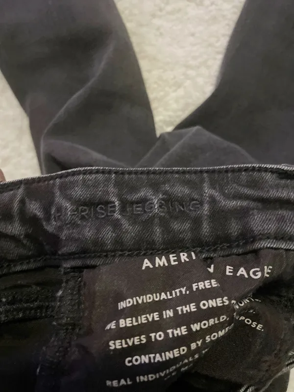 American Eagle Outfitters High Rise Distressed Skinny Jeans - Image 6