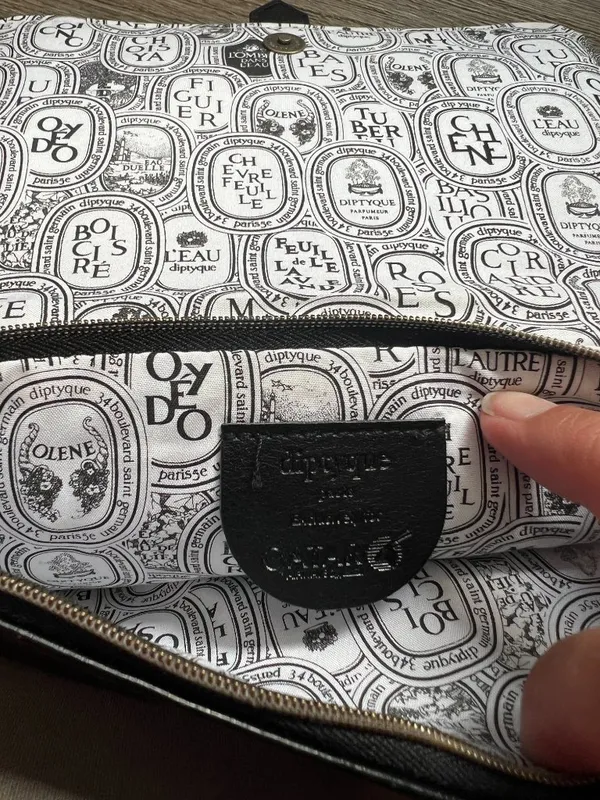 Diptyque small clutch/wallet Black - Image 5