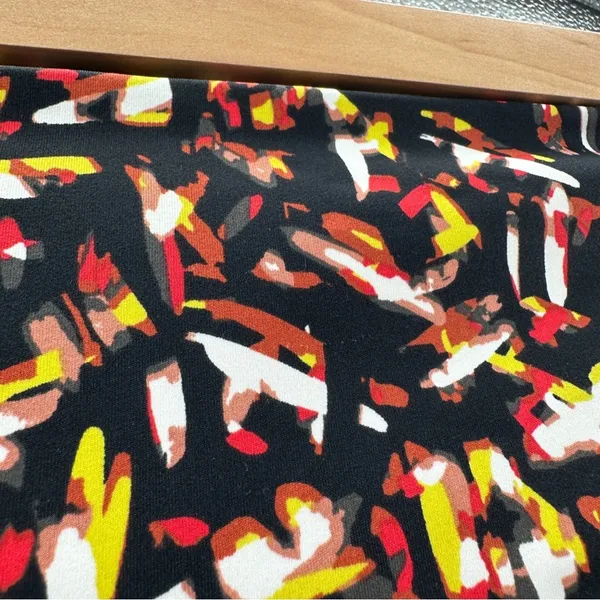 Aerie Offline Goals High‎ Waisted Black Multicolor Abstract Leggings Size S - Image 11