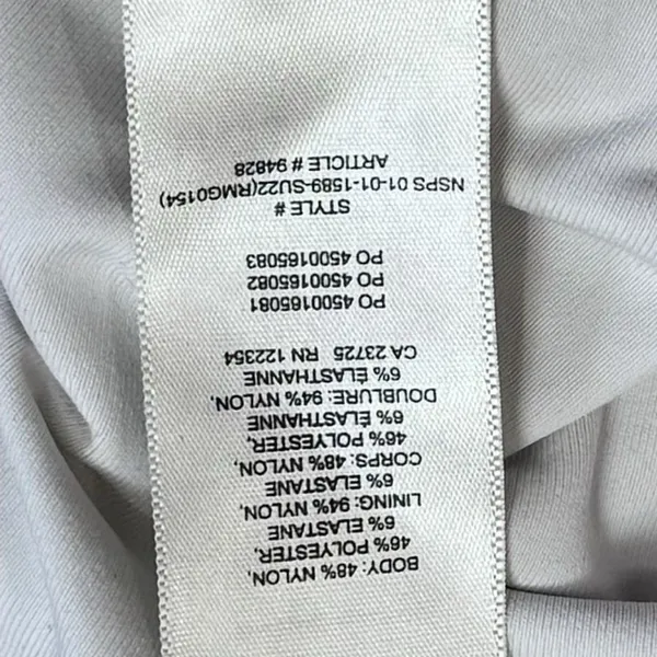 Aritzia Babaton White Pink Striped Short Sleeve Bodysuit‎ Feminine Festival Feminine XS - Image 11