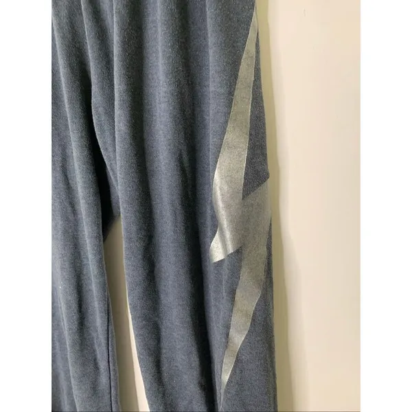 Aviator Nation lightning bolt sweatpants women's size XS - Image 3