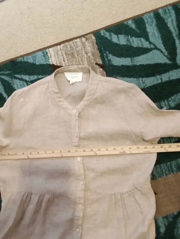 Pomander Place Tuckernut Pampas Lydell Maxi Dress Hemp Maxi Cottage Coastal M - Image 10